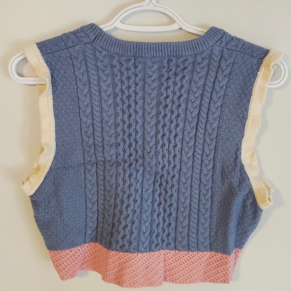 Cider | Patchy Ruffle Sweater. - Picture 2 of 3